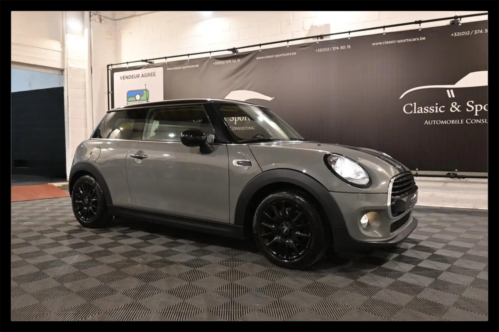 MINI Cooper 1.5 COOPER AUTO / CUIR / SHADOW LOOK / 32.000KM !! Grey - 1