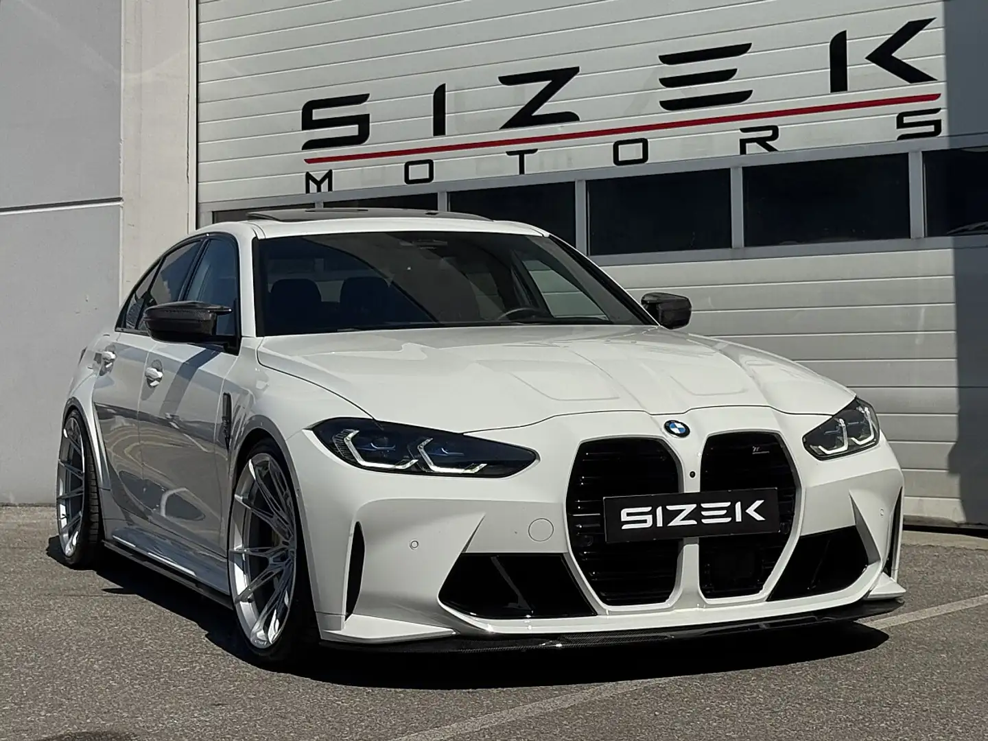 BMW M3 Competition Aut.|M-PERFORMANCE|LASER|SHD|ACC Weiß - 2