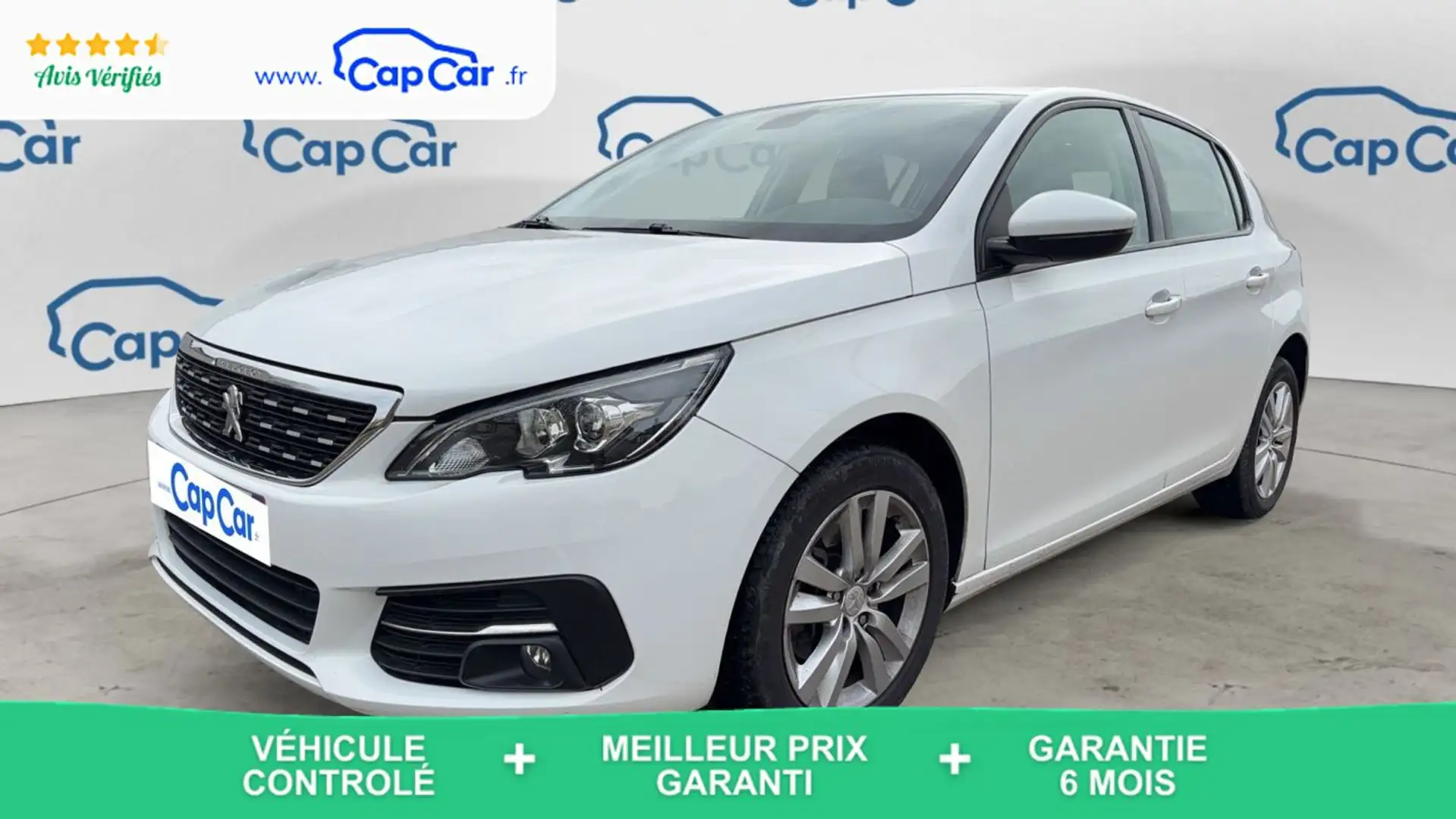 Peugeot 308 1.5 BlueHDi 130 Premium Pack Blanc - 1