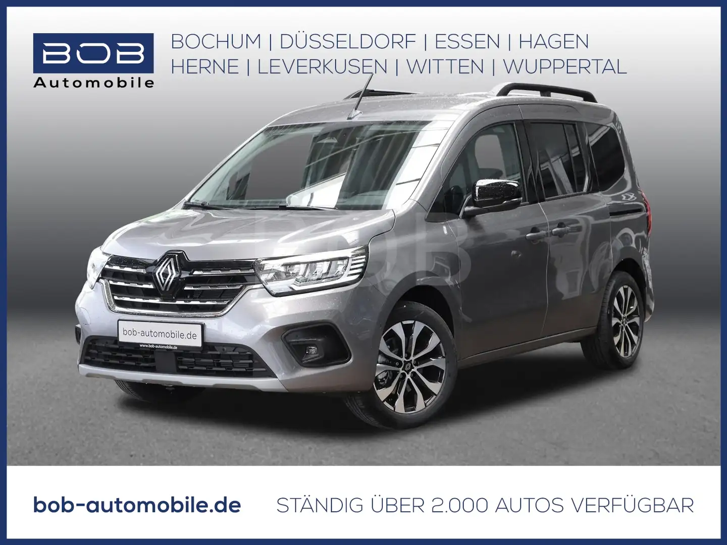 Renault Kangoo PKW TECHNO TCe 130 EDC 8-fach bereift SHZ Grau - 1