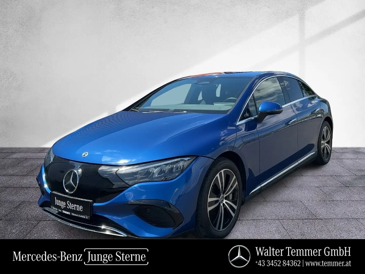 Mercedes-Benz EQE 350 + NP € 82.746.- Ambiente RKam PTS Shz LED Синій - 1