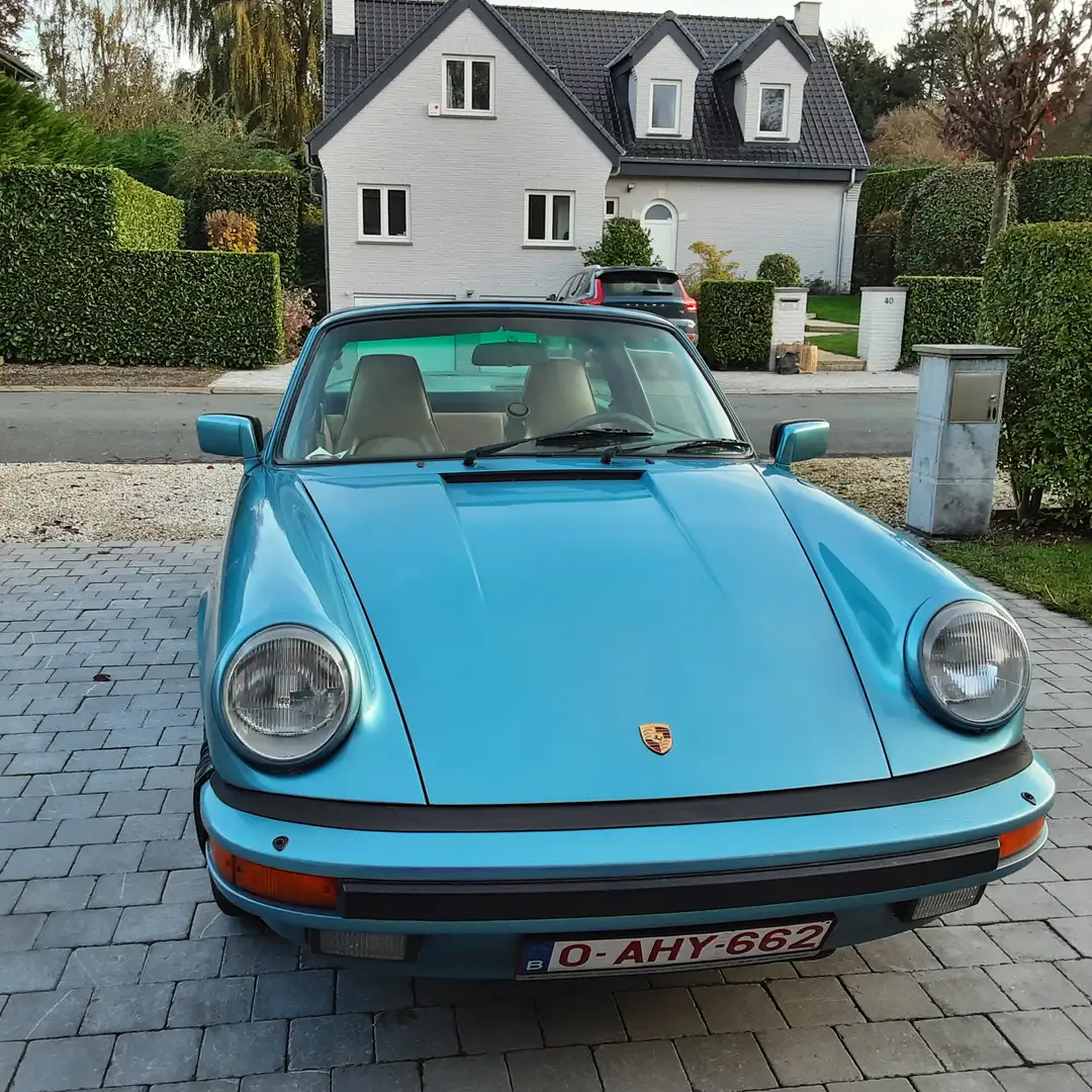 Porsche 911 Carrera 3.2 Targa Blauw - 2