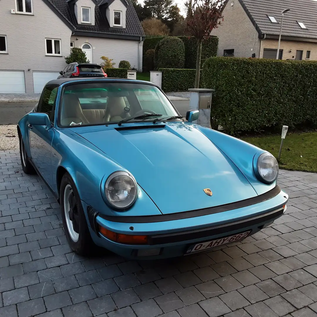 Porsche 911 Carrera 3.2 Targa Blauw - 1
