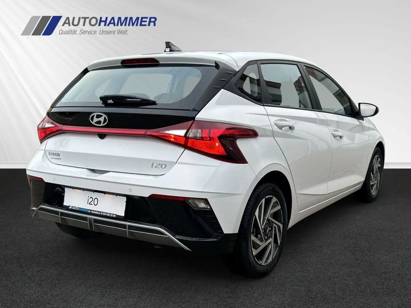 Hyundai i20 1.0T M/T TREND Alu SHZ LHZ Navi Weiß - 2