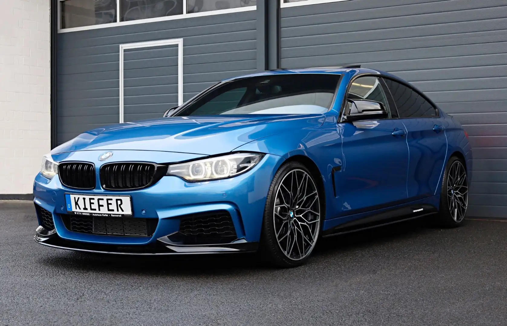 BMW 430 430i Gran Coupé M/HK/HUD/TTW/SPUR/SHZ/KAMERA/R20 Azul - 1