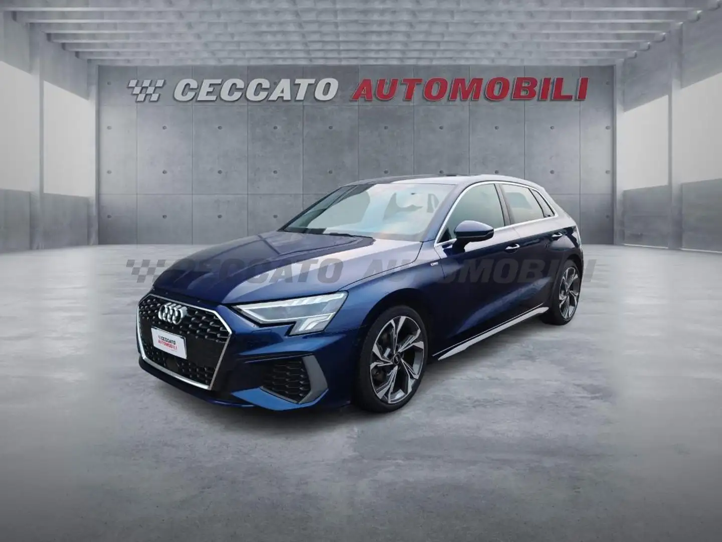 Audi A3 A3 Sportback 30 2.0 tdi S line edition s-tronic Blu/Azzurro - 1