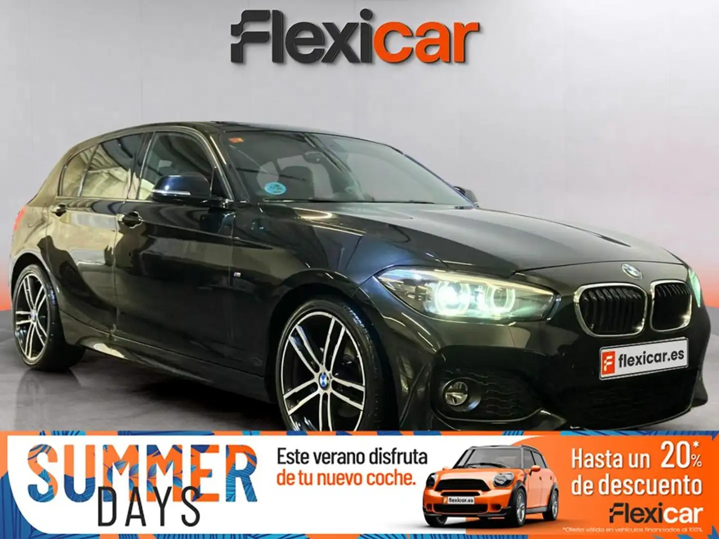 BMW 118 118d Negro - 1