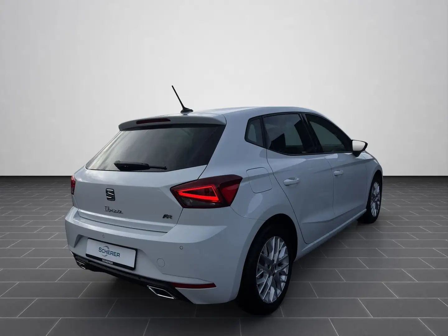 SEAT Ibiza FR 1.0 TSI DSG NAVI CARPLAY KAM SHZ Weiß - 2