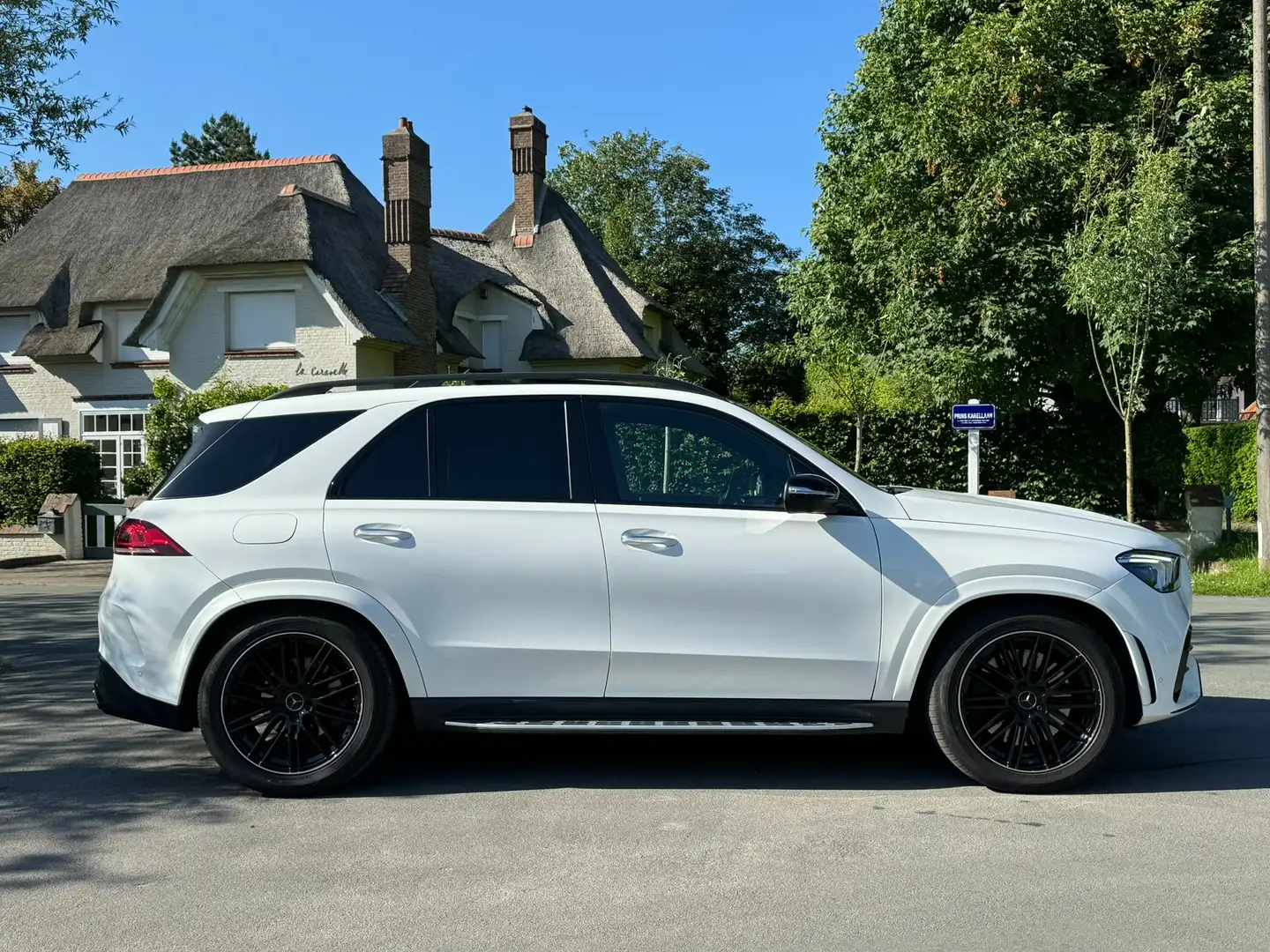 Mercedes-Benz GLE 450 GLE 450 4Matic AMG Line *Pano *Burmeister *3500kg Blanc - 2