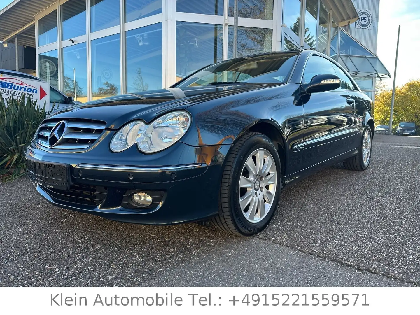 Mercedes-Benz CLK 200 Kompressor Elegance TÜV NEU SHZ Noir - 1
