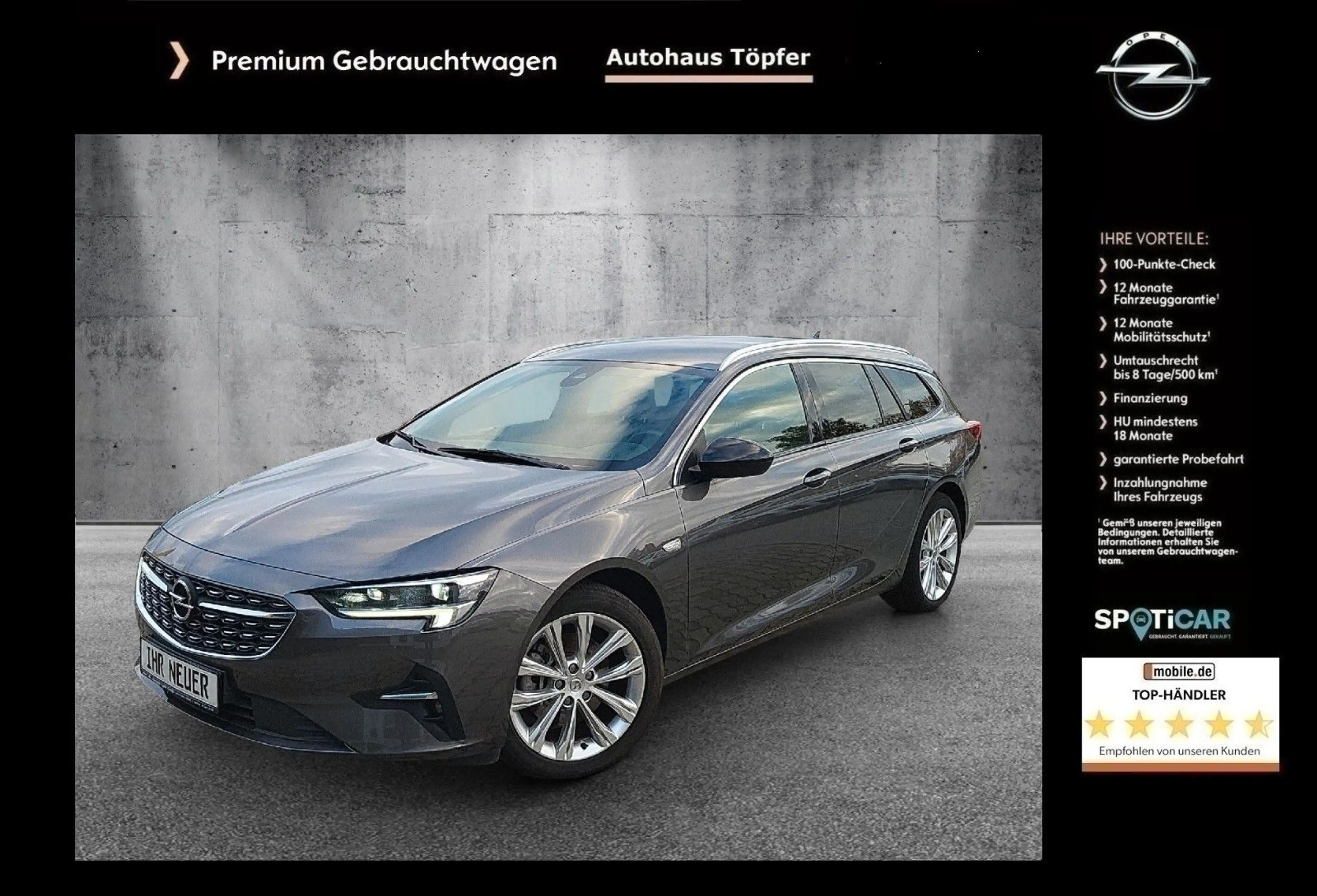 Opel Insignia B ST Premium "Business" aus 1-Hand