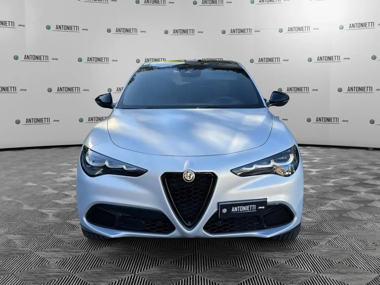 Alfa Romeo Stelvio Stelvio 2.2 Turbodiesel 210 CV AT8 Q4 Competizione Grau - 2