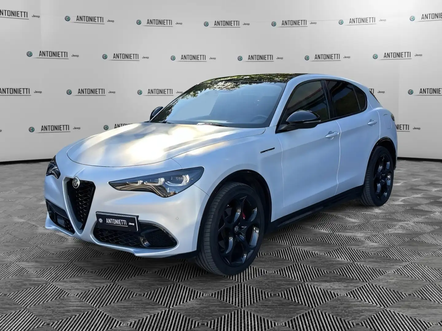Alfa Romeo Stelvio Stelvio 2.2 Turbodiesel 210 CV AT8 Q4 Competizione Grau - 1