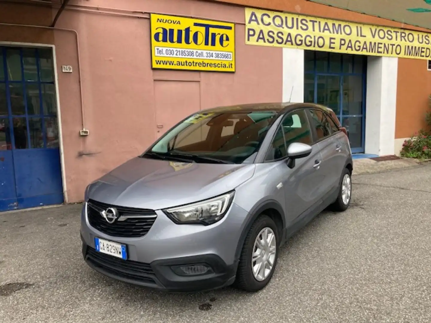 Opel Crossland X 1.2 12V S&S Advance GPL NUOVO Gris - 1