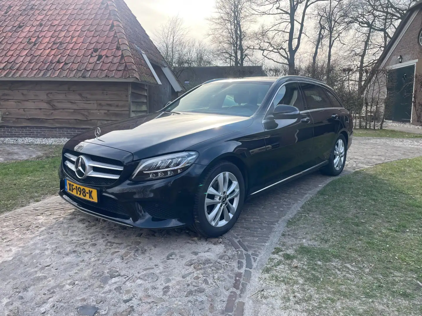Mercedes-Benz C 180 Estate Advantage Pack-Camera-Carplay-Stoelverw-Tre Zwart - 2