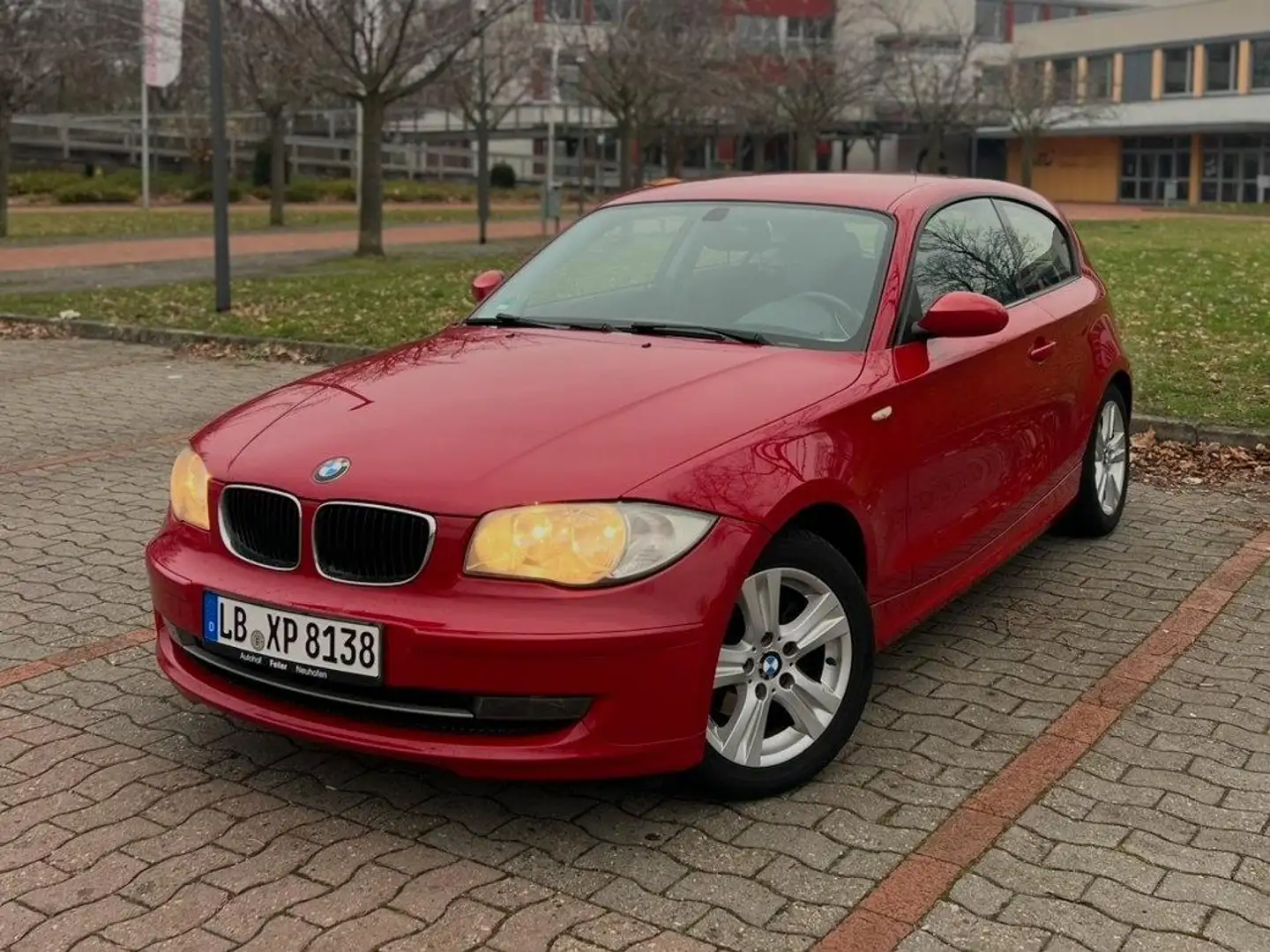 BMW 116 116i Original BMW-Motor mit nur 74.000 km Rot - 1