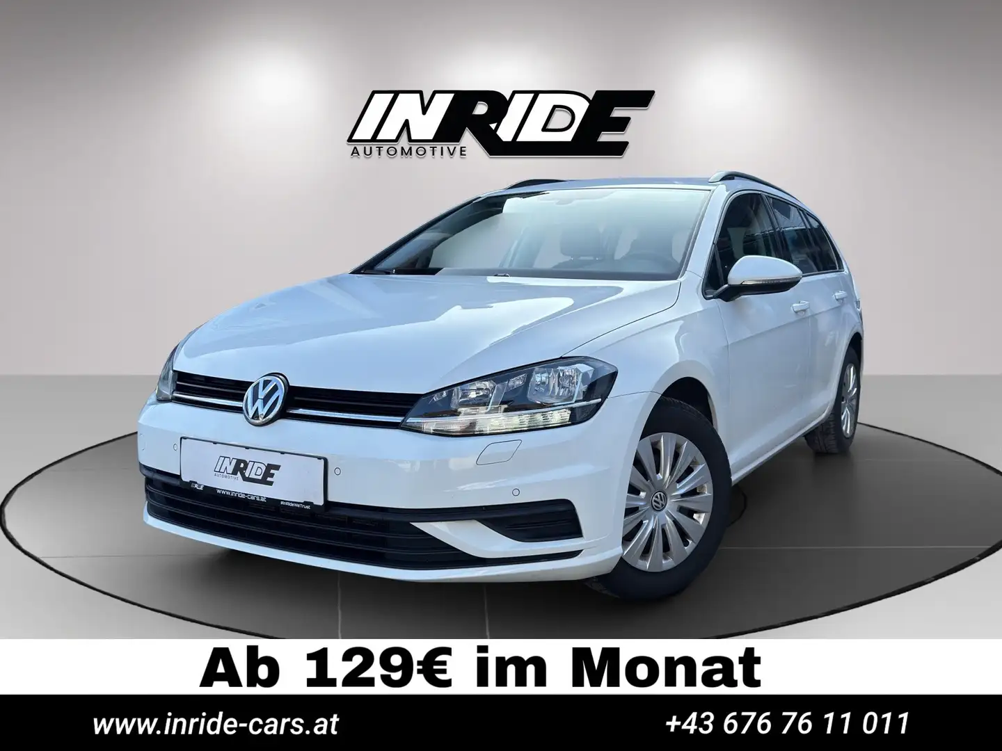 Volkswagen Golf Variant TSI*ZahnriemenNEU*Sitzhzg*Bluetooth*Tempomat Weiß - 1
