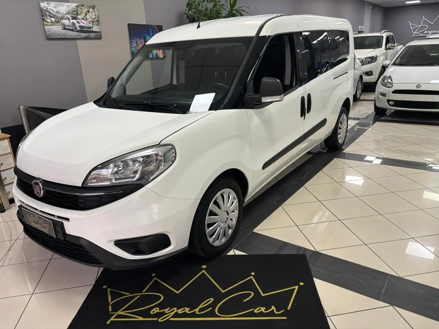 Fiat Doblo Maxi 1.6 MJT 120CV M1 Blanc - 1