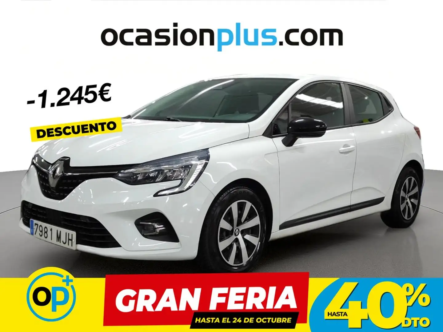 Renault Clio Blue dCi Equilibre 74kW Blanco - 1
