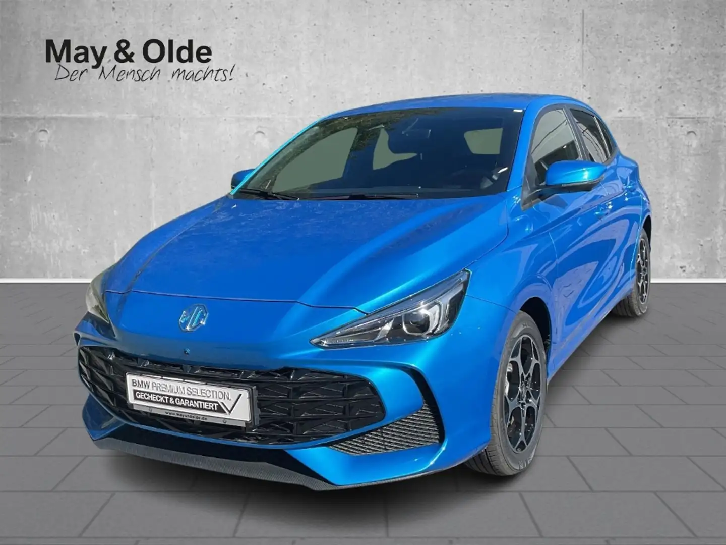MG MG3 Hybrid+ Luxury Navi LED 4x Klimaaut SHZ RFK AppleC Blau - 1