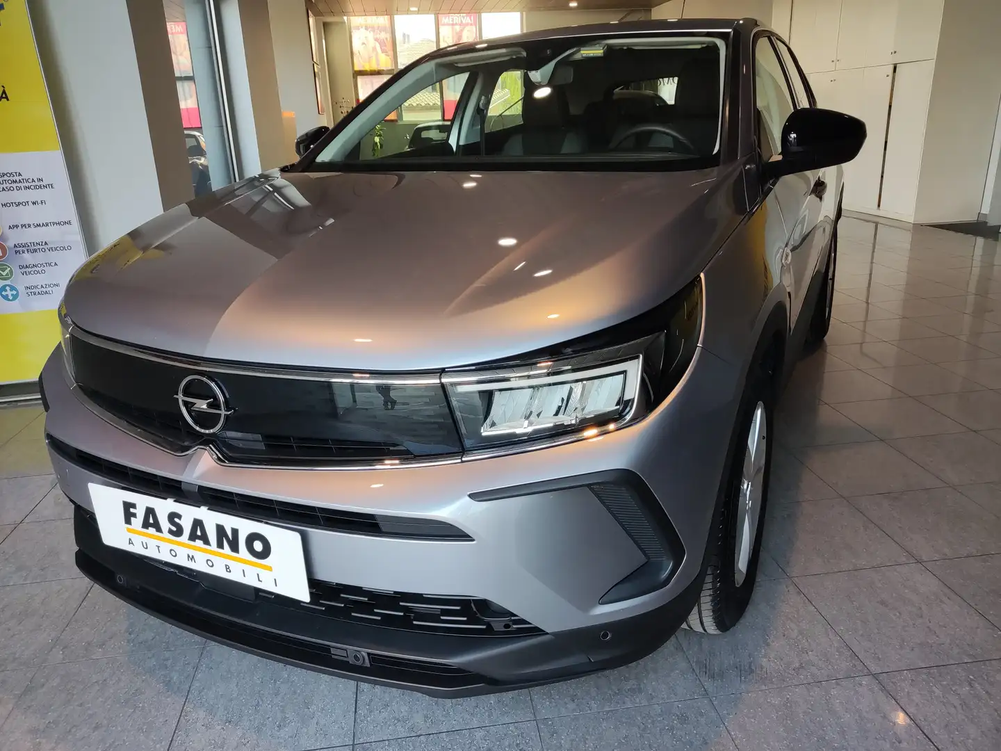 Opel Grandland Grandland 1.2 130 cv MT6 Argento - 1