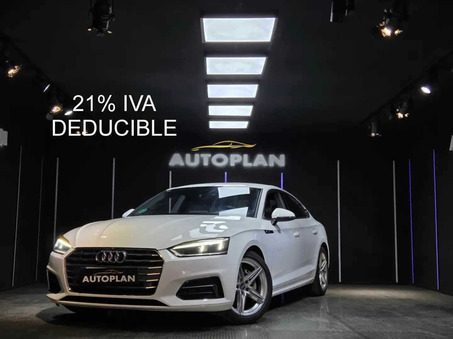 Audi A5 Sportback 2.0TDI Sport S tronic 140kW Weiß - 1