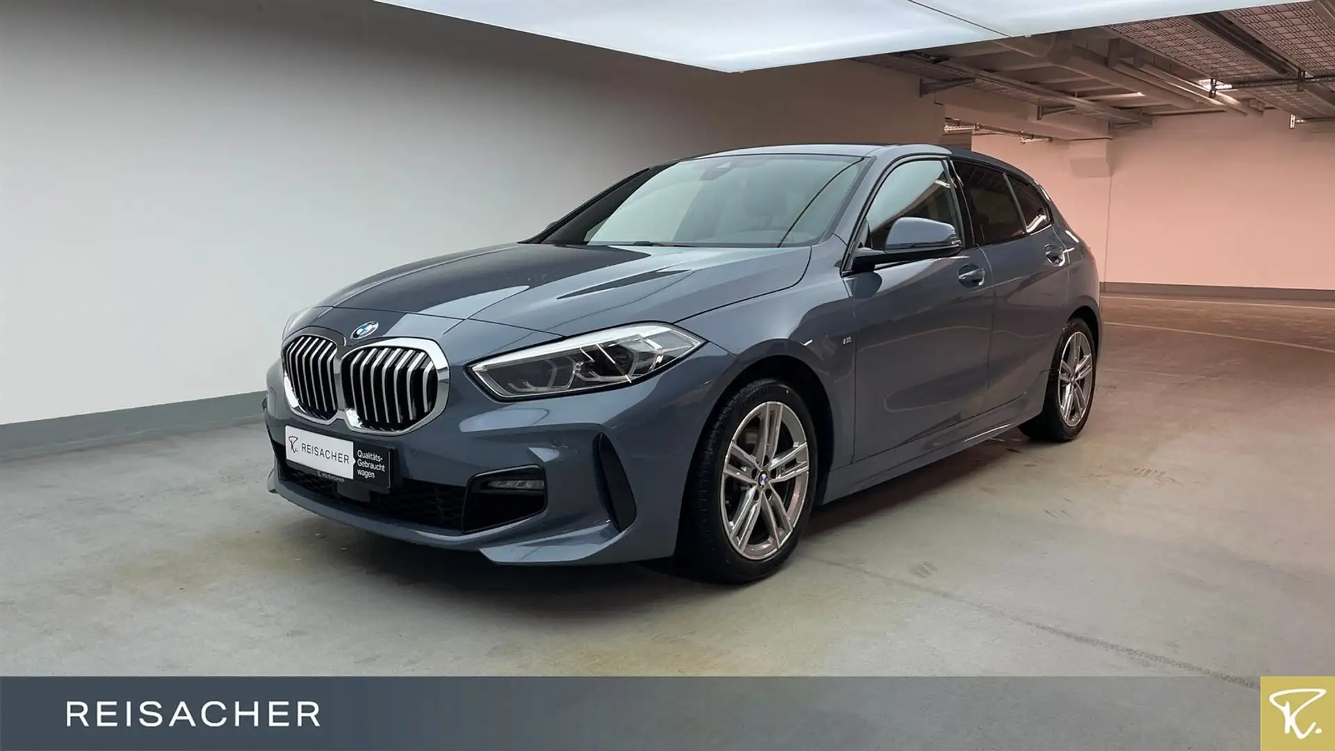 BMW 118 i A M-Sport,ComfortPaket,LiveCockpit+,LED,PDC Grau - 1