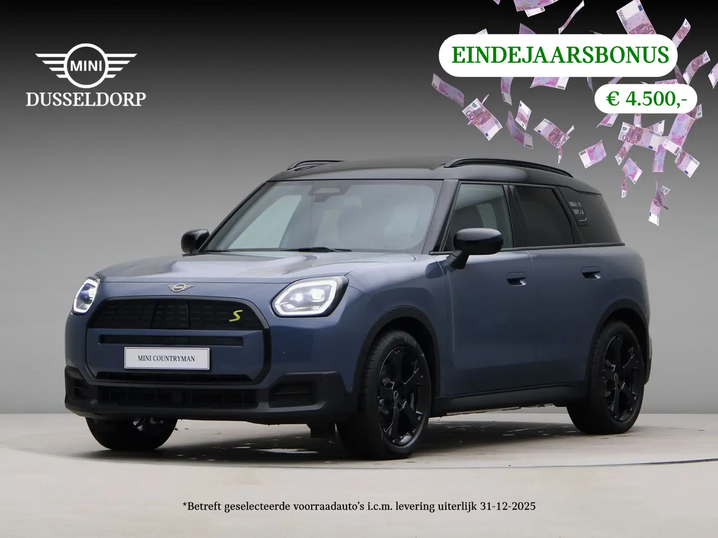 MINI Countryman SE All4 Classic Pakket XL PRIVATE LEASE EUR 840,- (48 mnd/ Bleu - 1