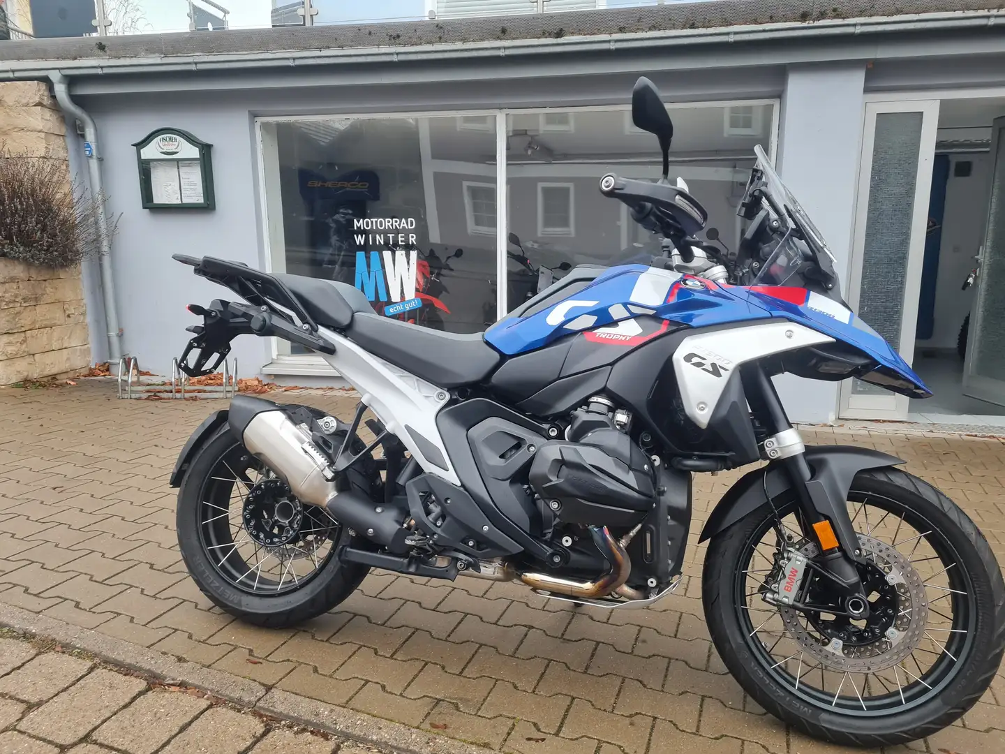 BMW R 1300 GS Trophy, Automatisierter Schaltassistent Blau - 1