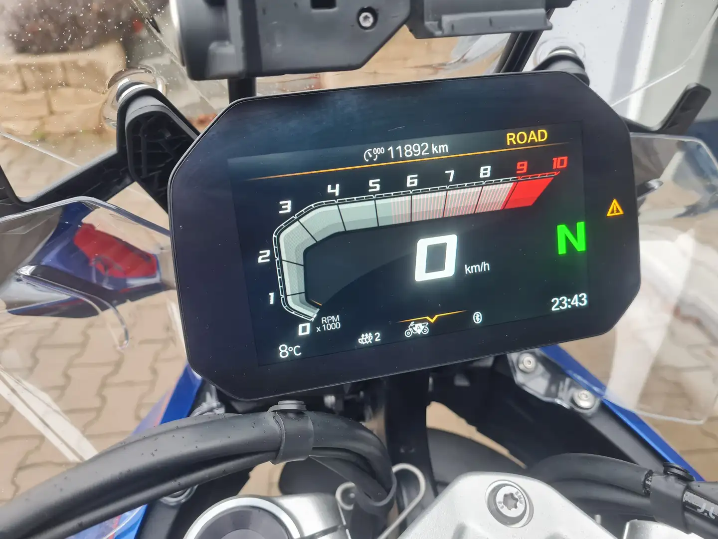BMW R 1300 GS Trophy, Automatisierter Schaltassistent Blau - 2