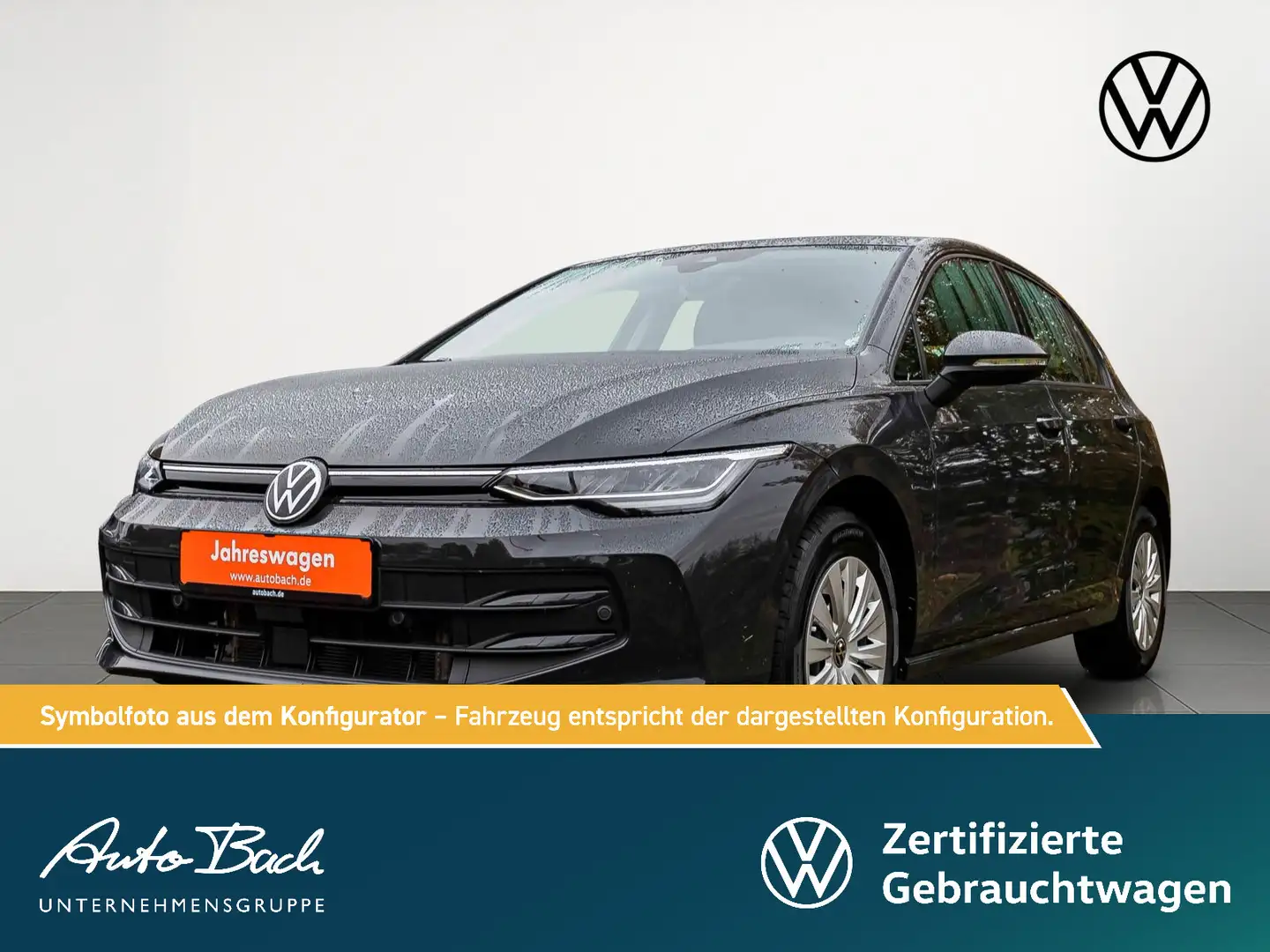 Volkswagen Golf VIII 1.5 TSI LED Digital Cockpit ACC EPH DA Gris - 1