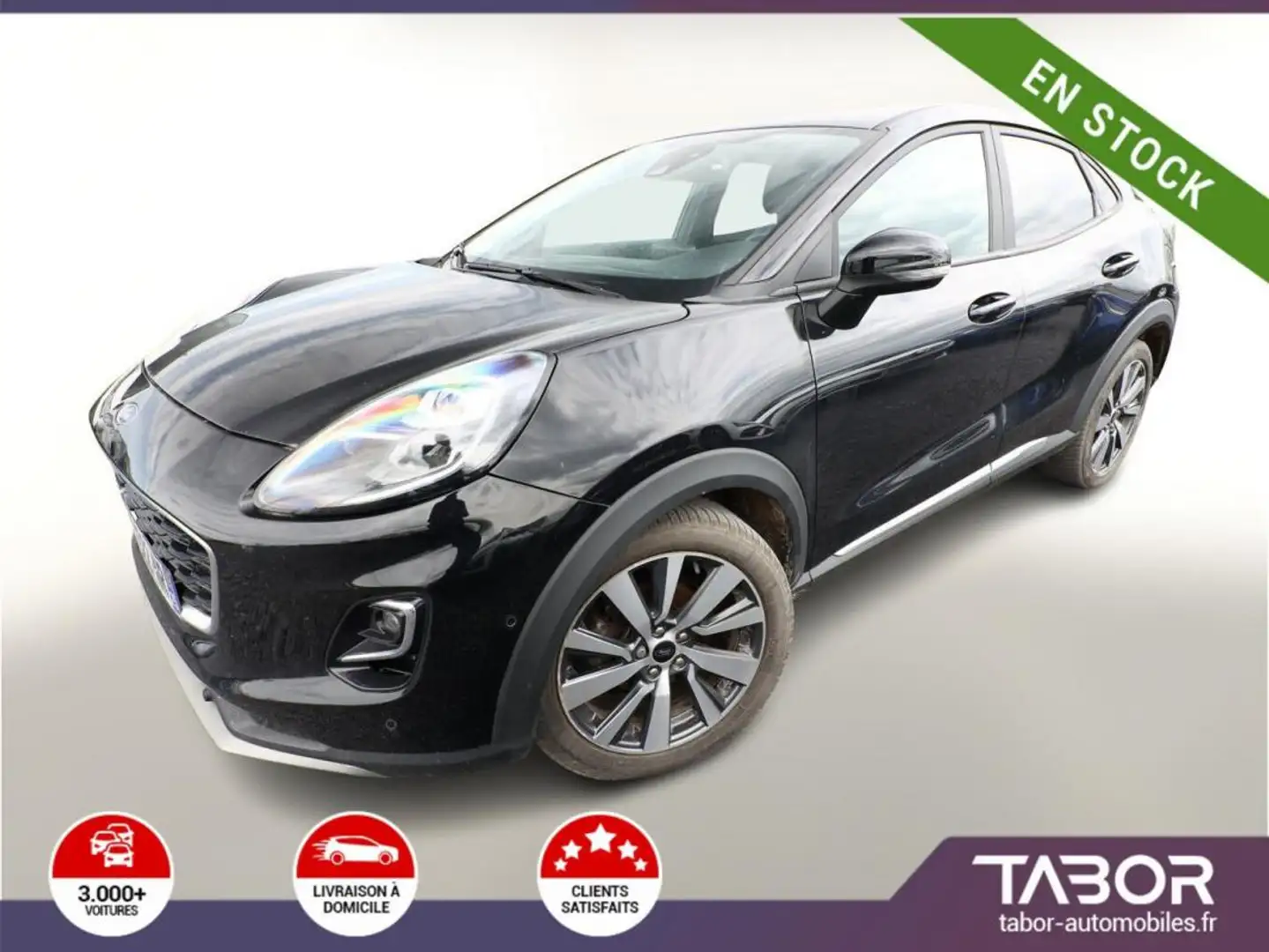 Ford Puma 1.0 EcoBoost 125 Aut. Titanium X LED Noir - 1