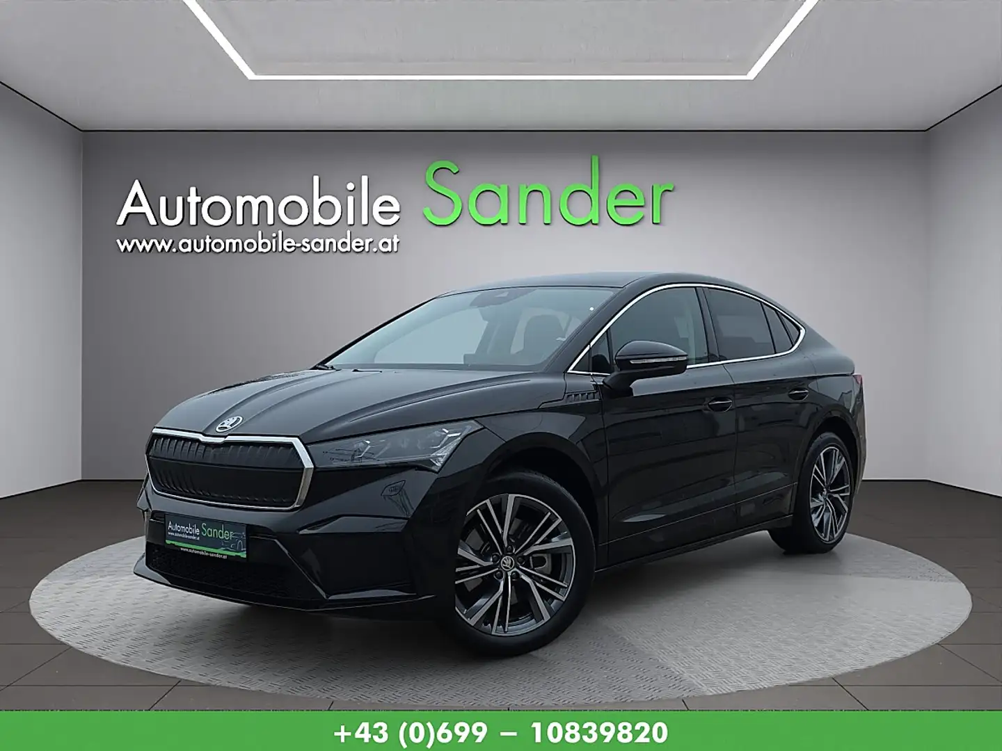 Skoda Enyaq Coupe iV 85 82kWh *SPORTPAKET*GARANTIE 01/2029* Schwarz - 1