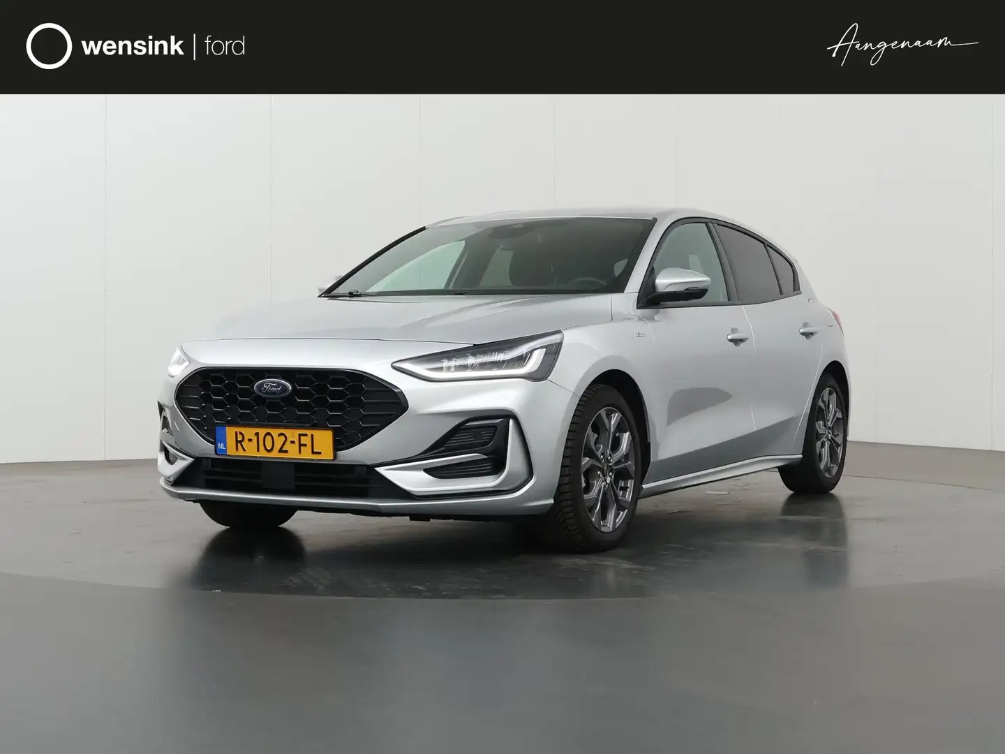 Ford Focus 1.0 EcoBoost Hybrid ST Line X | Navigatie | Parkee Gris - 1