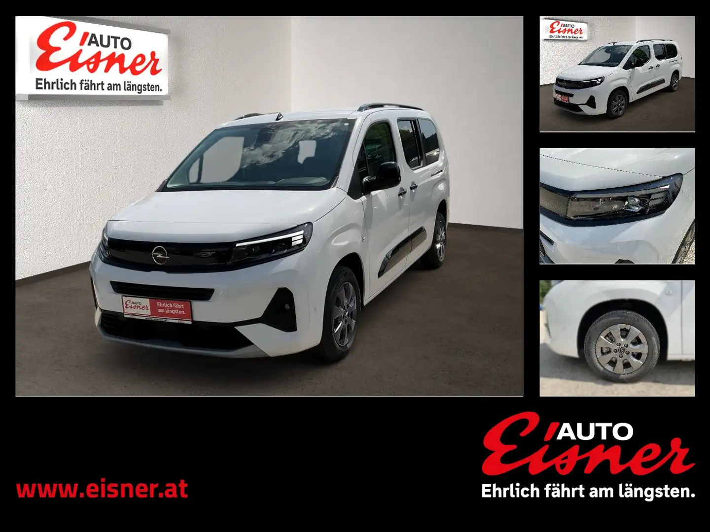 Opel Combo Life E 1.5 CDTI GS XL 2xKlima DynLicht LM Weiß - 1