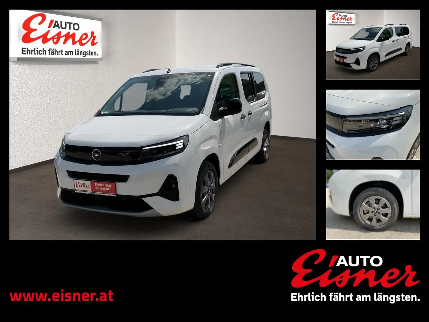 Opel Combo Life E 1.5 CDTI GS XL 2xKlima DynLicht LM Weiß - 1