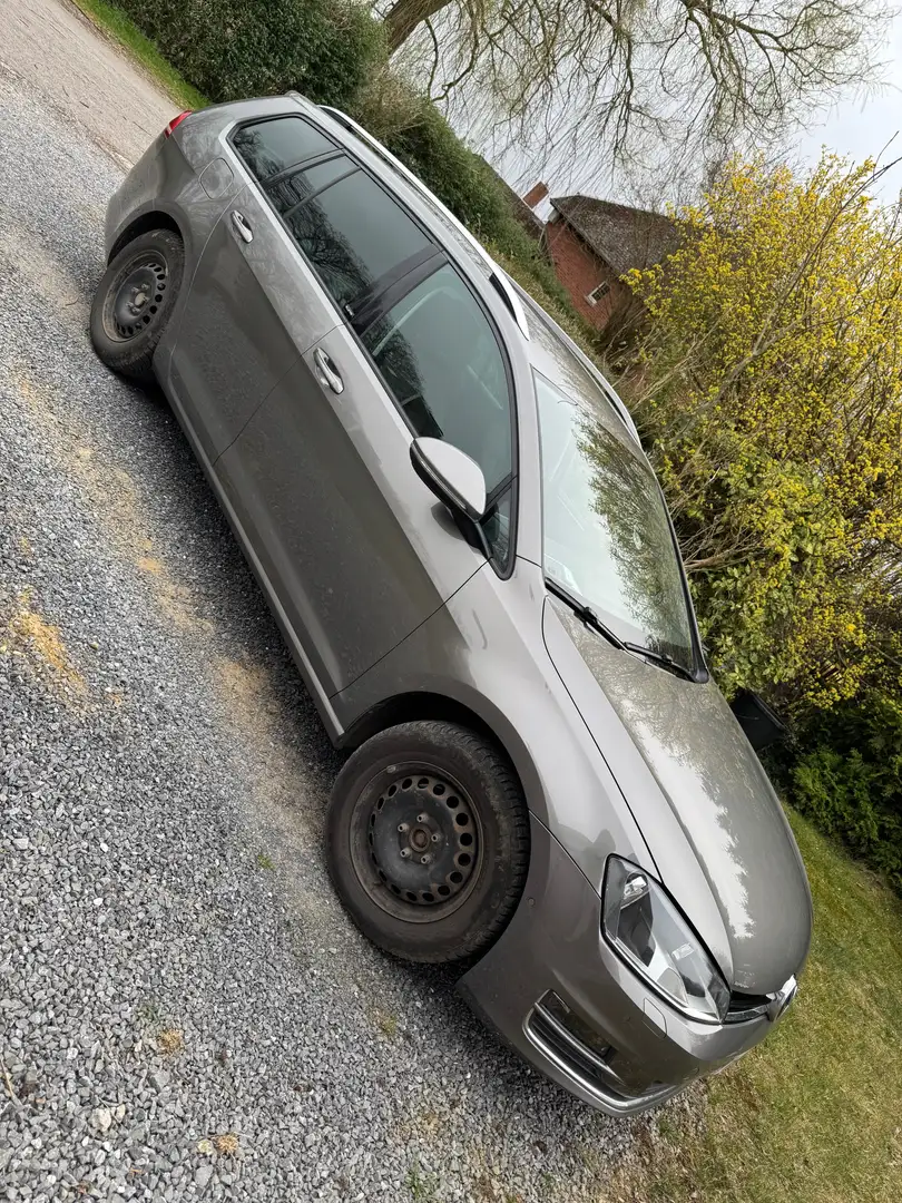 Volkswagen Golf Variant Argent - 1