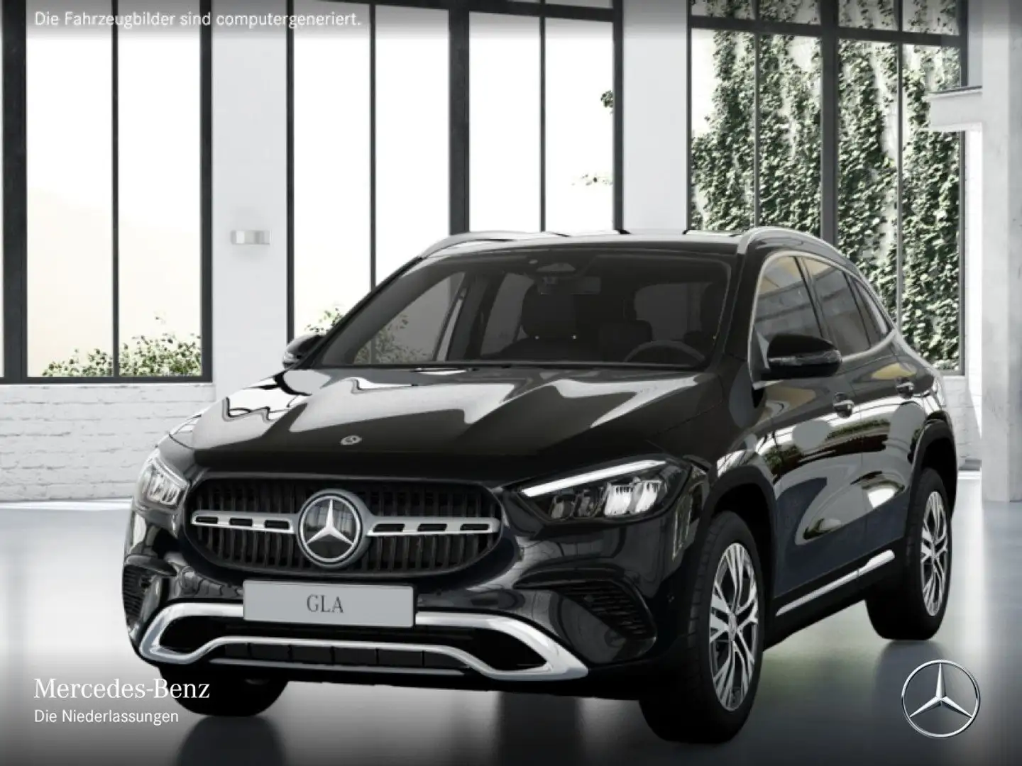 Mercedes-Benz GLA 250 4M PROGRESSIVE+LED+STHZG+KAMERA+KEYLESS+8G Schwarz - 2
