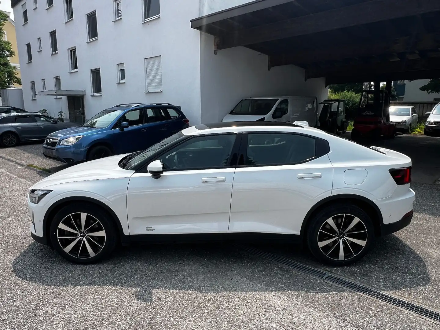 Polestar 2 Long Range Dual 1.Hd Panorama-Kein Mietwagen Weiß - 2