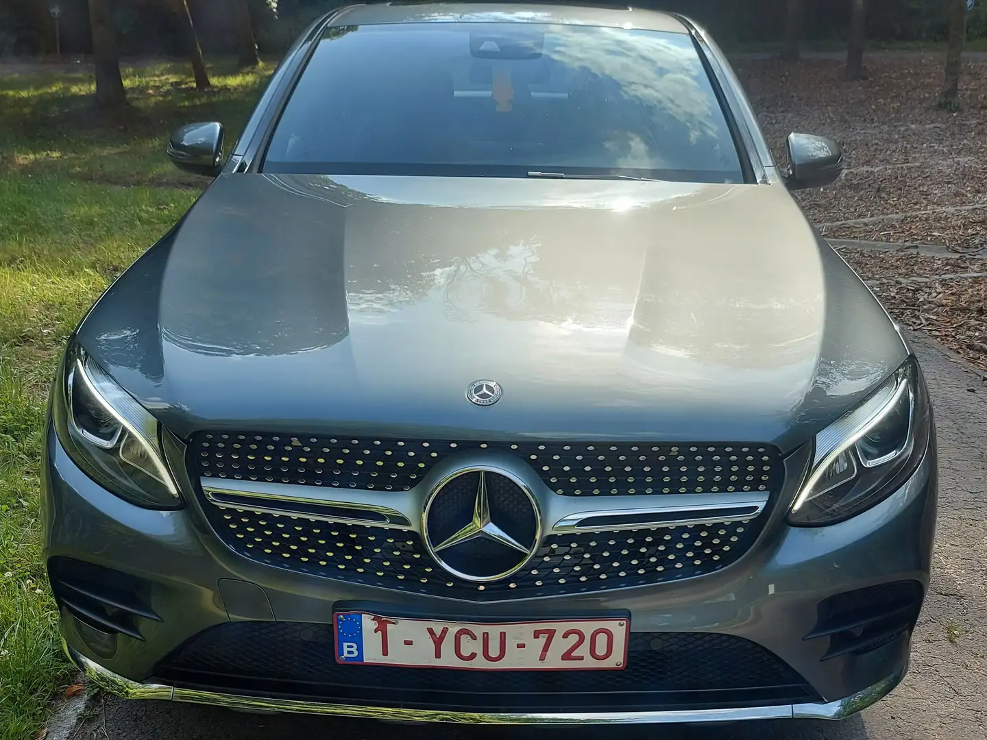 Mercedes-Benz GLC 220 GLC 220 d Coupe 4Matic 9G-TRONIC AMG Line Gris - 2