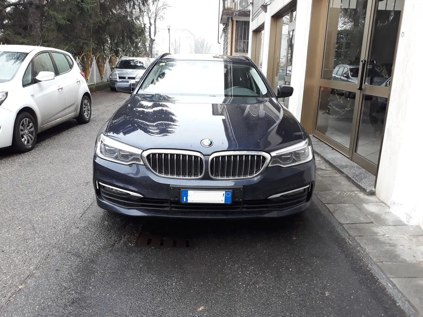 BMW 520 520d Touring mhev 48V auto *IVA ESPOSTA* Grau - 2