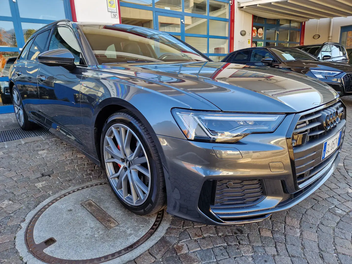Audi A6 Av. 45TDI 231Cv quattro S line+ ACC Matrix VirCock Gris - 2