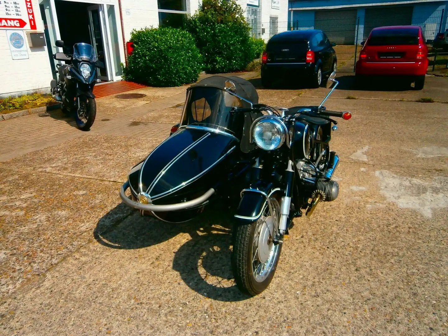 BMW R 60 R60 zijspan Negru - 1