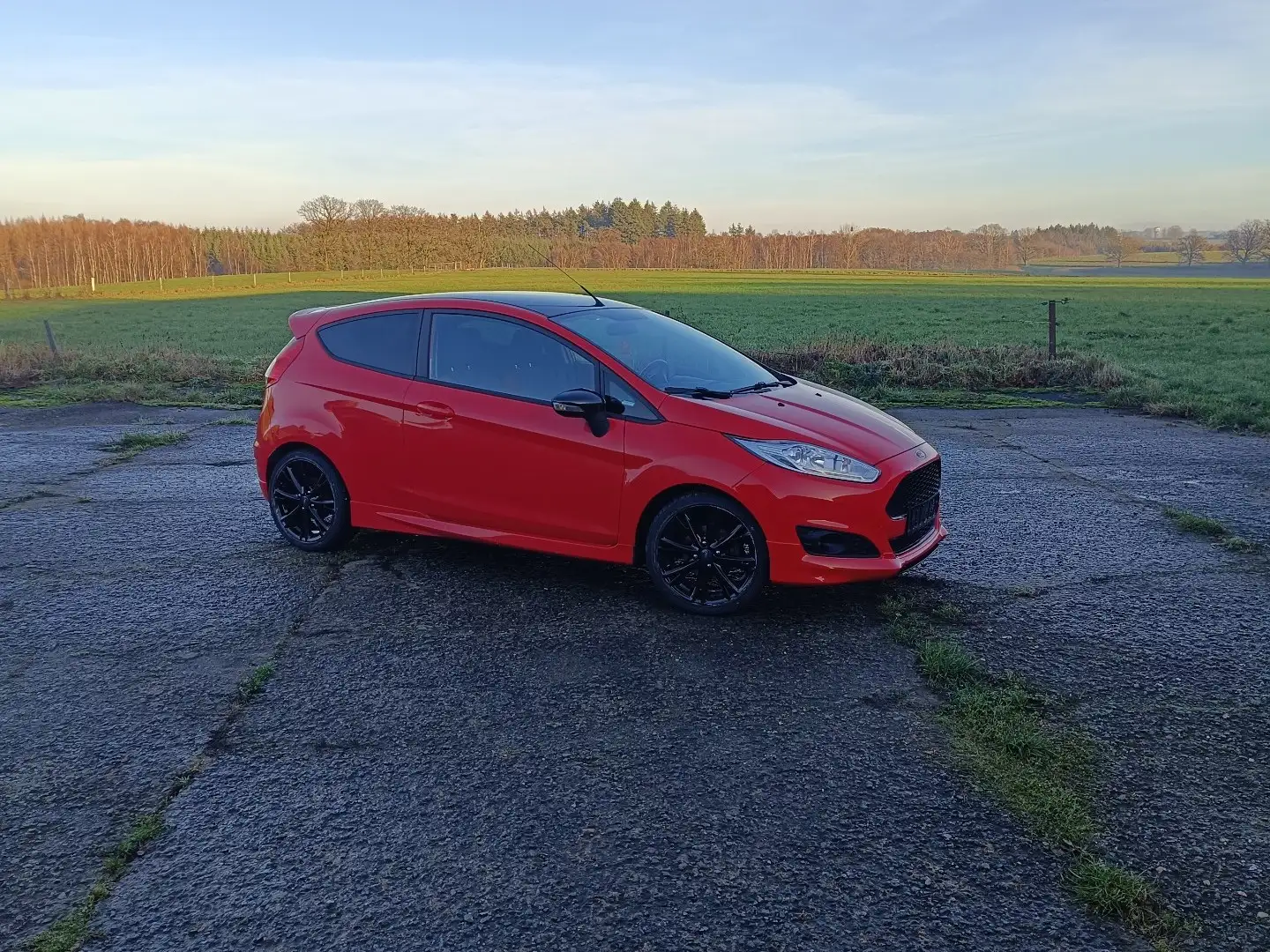 Ford Fiesta 1.0 EcoBoost 140 S&S Red Edition Rouge - 1