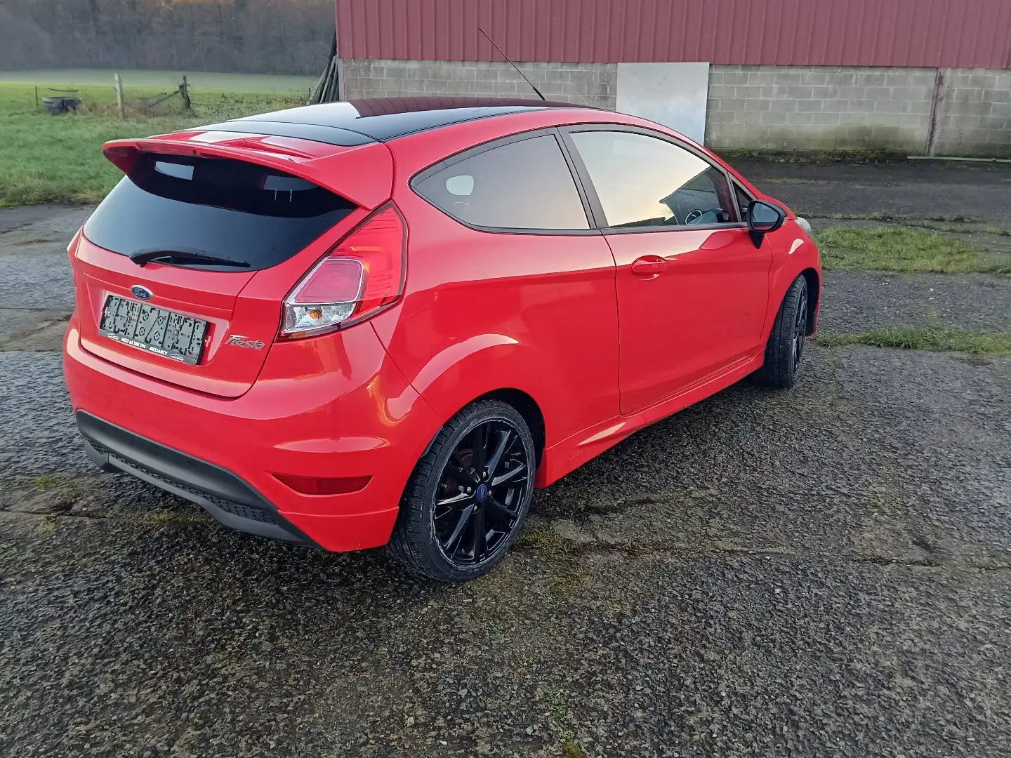 Ford Fiesta 1.0 EcoBoost 140 S&S Red Edition Rouge - 2