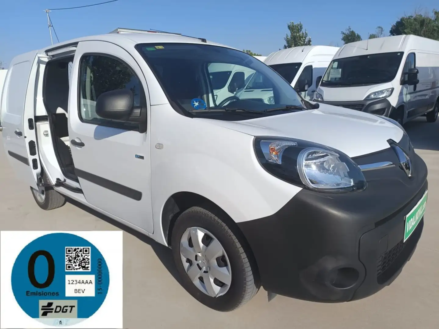 Renault Kangoo Z.E. Furgón Blanco - 1