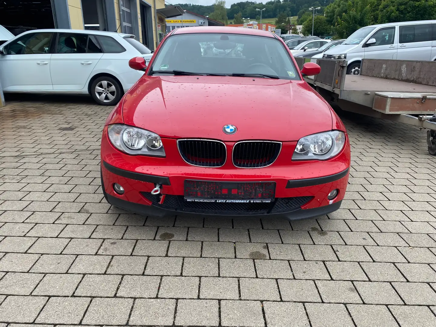 BMW 116 116i Rojo - 1