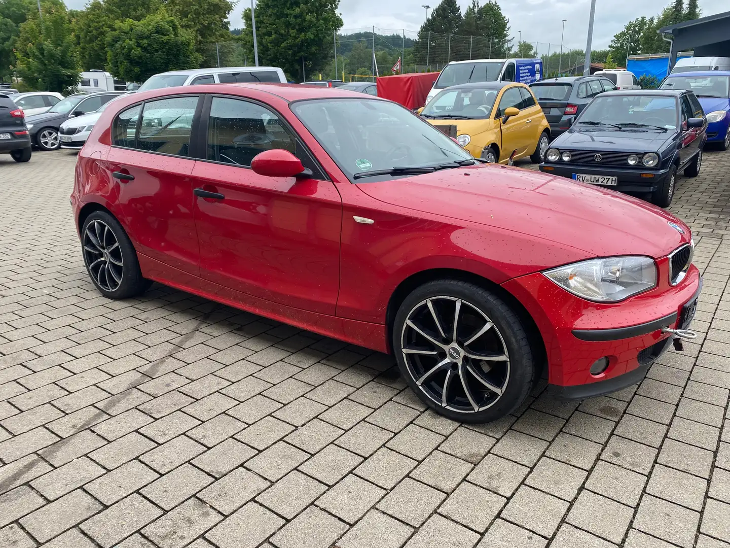 BMW 116 116i Rojo - 2