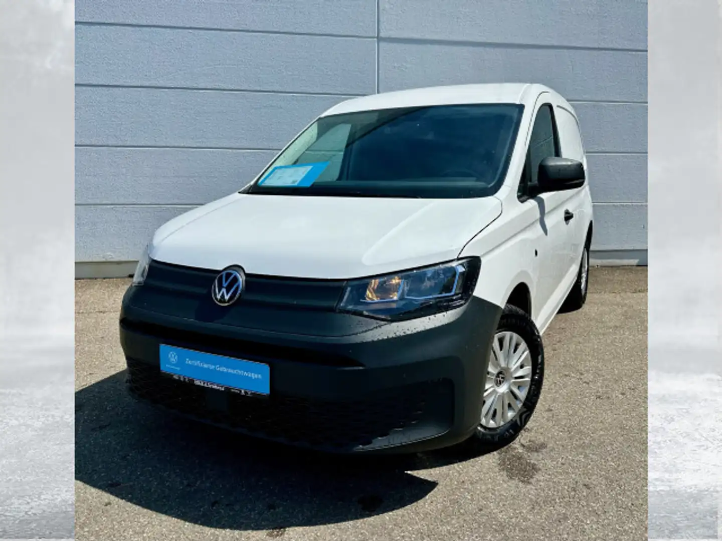 Volkswagen Caddy Cargo 2.0 TDI KLIMA FLÜGELTÜREN SHZ DAB+ Weiß - 2