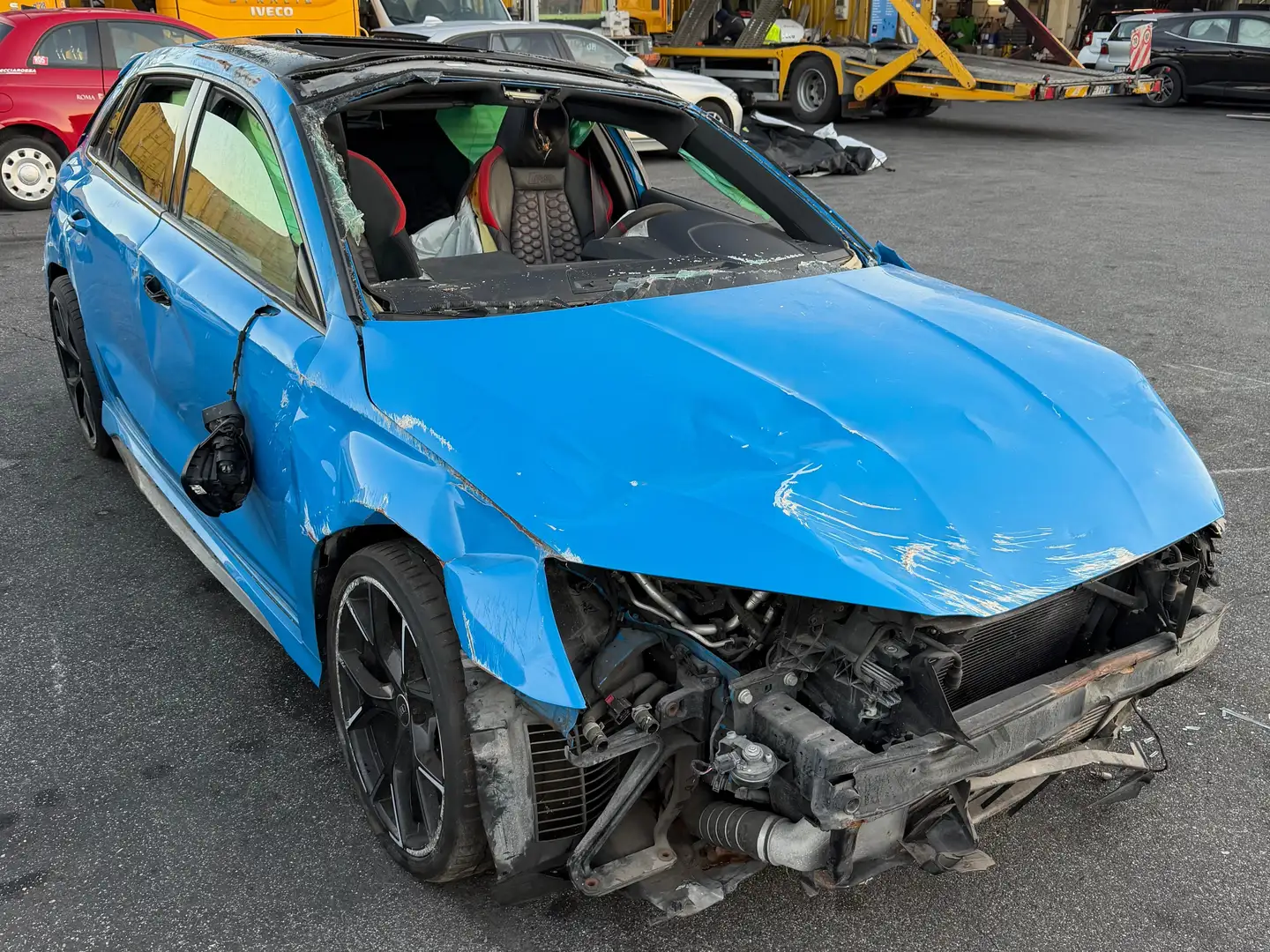 Audi RS3 A3 IV 2020 Sportback 2.5 tfsi quattro s-tronic Blu/Azzurro - 1